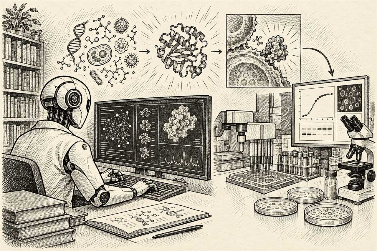 AI Scientist Autonomously Generates and Validates New Biological Discoveries