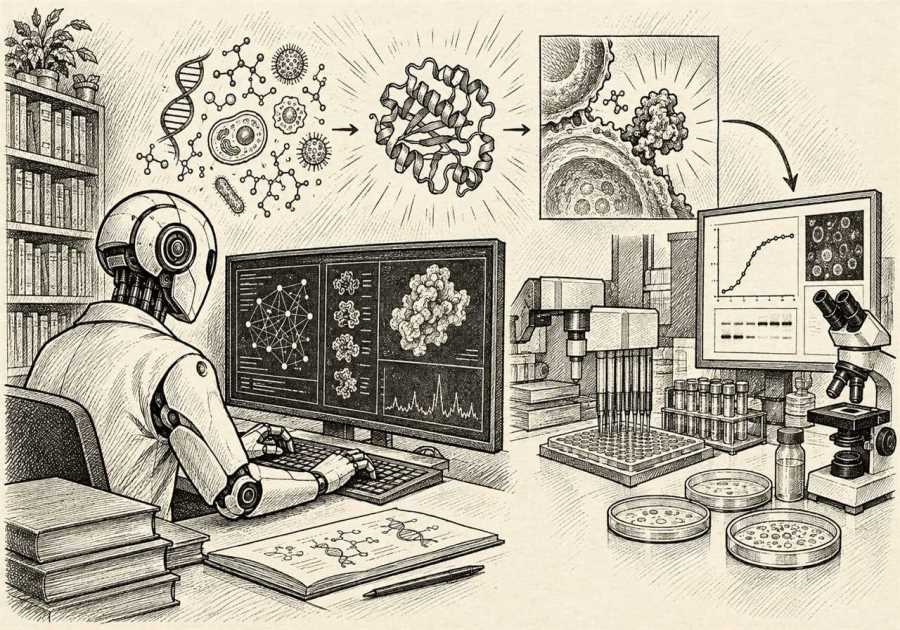 AI Scientist Autonomously Generates and Validates New Biological Discoveries