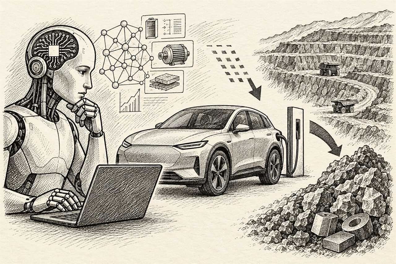 AI Breakthrough May Reduce Electric Vehicle Reliance On Rare Earth Elements