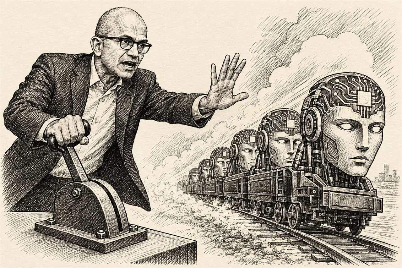 Microsoft CEO Calls for ‘Emergency Brake’ on AI Models