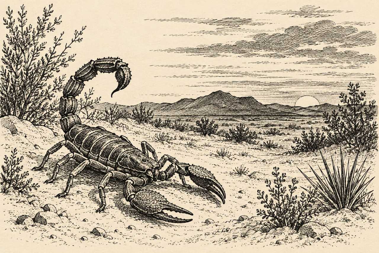 Scorpion habitat where envenomation risk is highest