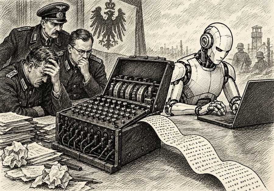 AI Breaks 108-Year-Old German Military Cipher That Defied Human Codebreakers